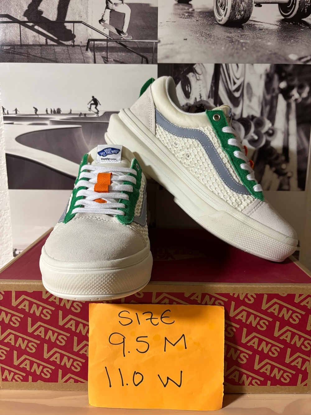 Vans Old Skool Over sz 9.5 Men’s 11.0 Woman